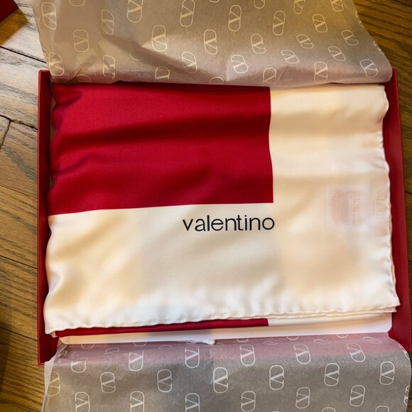 Valentino Silk Scarf - Picture 3 of 3